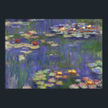 Monet Water Lilies Masterpiece Malerei Poster<br><div class="desc">Monet Water Lilies - Dieses klassische Monet Gemälde wurde 1916 von Claude Monet gemalt. Es ist Teil seiner berühmten Wasserliliensammlung,  wo er in seinem Garten in Giverney,  Frankreich malt. Ein Meisterwerk.</div>