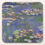 Monet Water Lilies Masterpiece Malerei Rechteckiger Pappuntersetzer<br><div class="desc">Monet Water Lilies - Dieses klassische Monet Gemälde wurde 1916 von Claude Monet gemalt. Es ist Teil seiner berühmten Wasserliliensammlung,  wo er in seinem Garten in Giverney,  Frankreich malt. Ein Meisterwerk.</div>