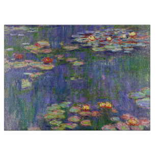 Monet Water Lilies Masterpiece Malerei Schneidebrett