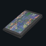 Monet Water Lilies Masterpiece Malerei Trifold Geldbörse<br><div class="desc">Monet Water Lilies - Dieses klassische Monet Gemälde wurde 1916 von Claude Monet gemalt. Es ist Teil seiner berühmten Wasserliliensammlung,  wo er in seinem Garten in Giverney,  Frankreich malt. Ein Meisterwerk.</div>