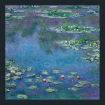 Monet Water Lilies Painting Poster<br><div class="desc">Oscar-Claude Monet (14. November 1840 - 5. Dezember 1926) war ein französischer Maler und Gründer des französischen Impressionismus-Stils der Malerei. Der Begriff "Impressionismus" leitet sich vom Titel eines seiner Gemälde ab. Dieses Bild ist Water Lilies.</div>