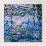 Monet - Water Lilies (pink) 1919 Gemälde<br><div class="desc">Water Lilies (pink) 1919 berühmtes impressionistisches Gemälde von Claude Monet—schön</div>