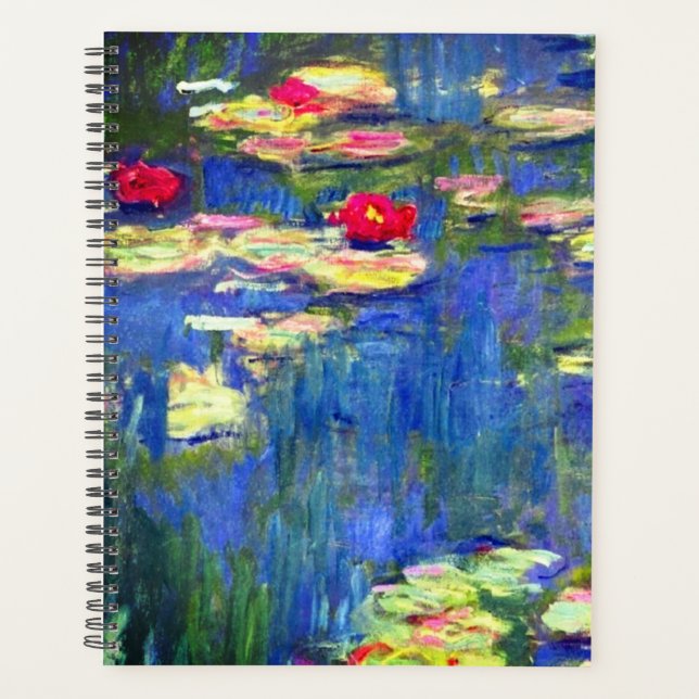 Monet Water Lilies Planer (Vorderseite)