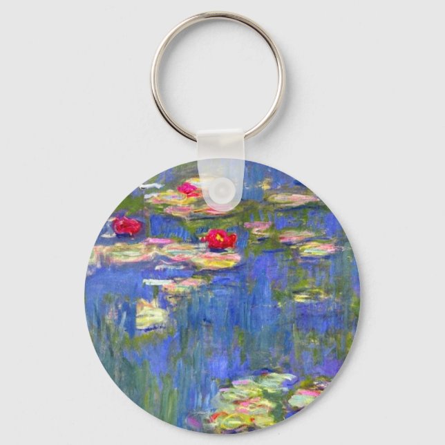 Monet Water Lilies Schlüsselanhänger (Vorderseite)