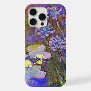 Monet - Water Lilies und Agapanthus iPhone 15 Pro Max Hülle