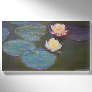 Monet Water Lily Lilies Pond Wasserlilien Malerei Namenschild