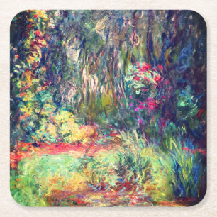 Monet Water Lily Pond Rechteckiger Pappuntersetzer