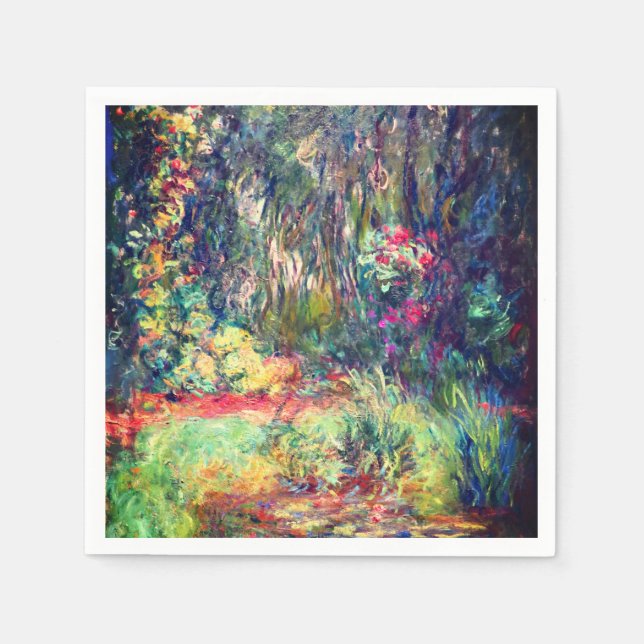 Monet Water Lily Pond Serviette (Vorderseite)
