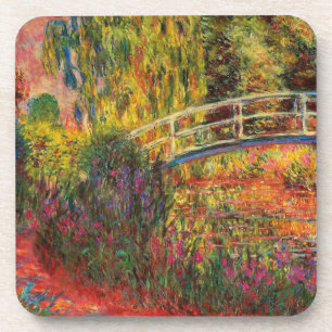 Monet Water Lily Pond und Water Irises Getränkeuntersetzer