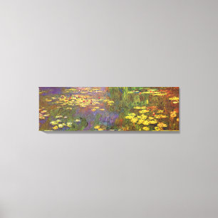 Monet Water Lilys Kunst und Kunst Leinwanddruck