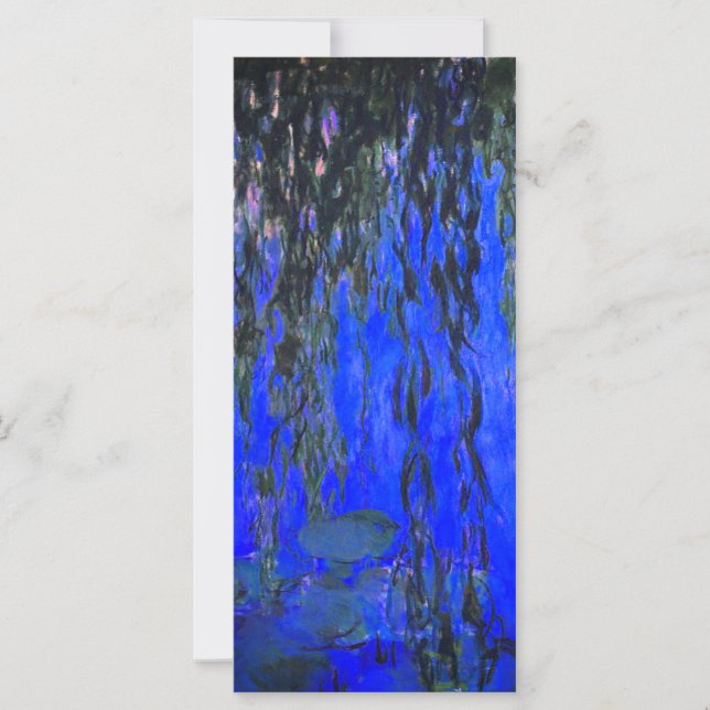 Monet Weeping Willow Branch Card (Vorderseite)