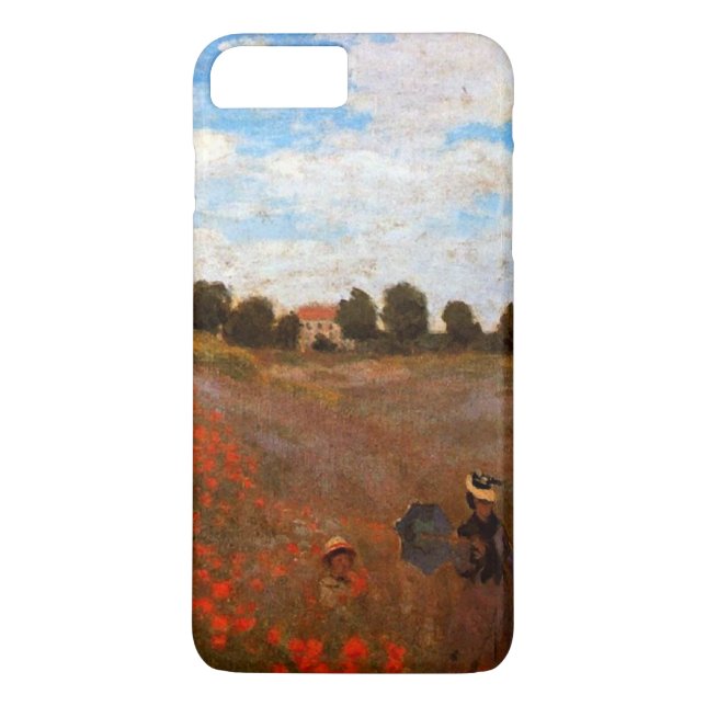 Monet - Wilde Poppies Case-Mate iPhone Hülle (Rückseite)