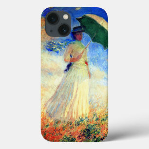 Monet Woman mit einem Sonnenschirm rechts Case-Mate iPhone Hülle