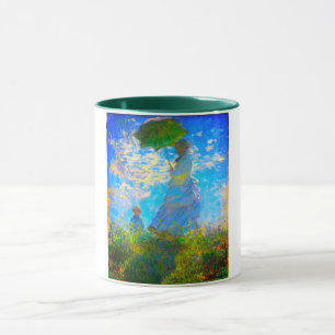 Monet Woman mit Parasol Tasse