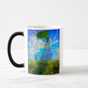 Monet Woman mit Parasol Verwandlungstasse
