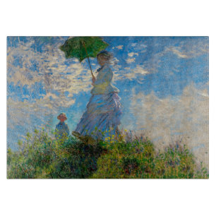 Monet Woman Parasol Impressionismus Schneidebrett