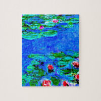 Monets berühmtes Gemälde, Water Lilies (Makroansic