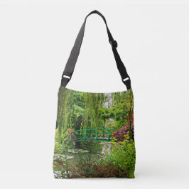 Monet's Brücke, Claude Monets Garten, Giverny Tragetaschen Mit Langen Trägern