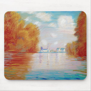 Monets Fluss Mousepad