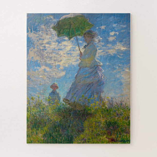 Monets Frau mit dem Parasol (Vertikal)
