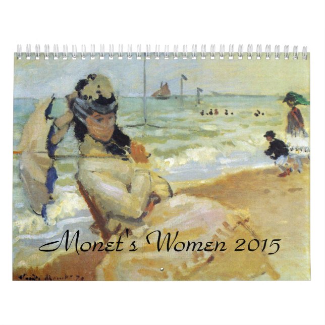 Monets Frauen-Kunst-Kalender 2015 Kalender (Titelbild)