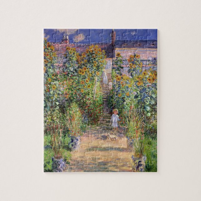 Monet's Garden at Vétheuil (Vertikal)