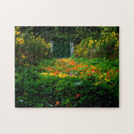 Monet's Garden, Giverny, Frankreich im Herbst