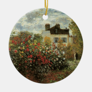 Monet's Garden in Argenteuil von Claude Monet Keramikornament