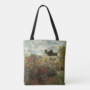 Monet's Garden in Argenteuil von Claude Monet Tasche