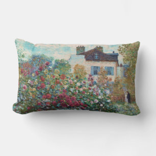 Monets Garten an Argenteuil-schöner Kunst Lendenkissen