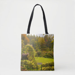 Monets Garten, Giverny, schöne Gartenszene Tasche