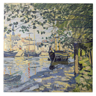 Monets Kunstwerk, Seine bei Rouen, Fliese