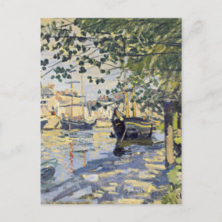 Monets Kunstwerk, Seine in Rouen, Postkarte