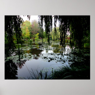 Monets Lily Pond, Giverny, Frankreich Poster