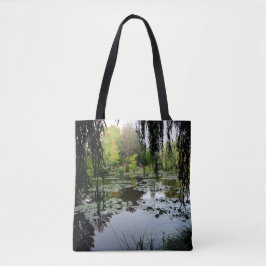 Monets Lily Pond, Giverny, Frankreich Tasche