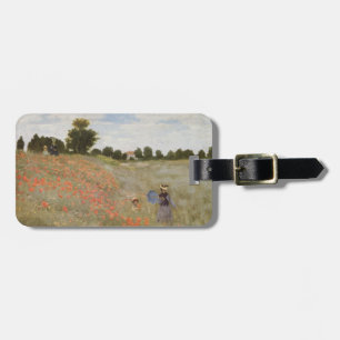 Monets Mohnfeld Gepäckanhänger