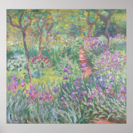 Monet's The Artist's Garden in Giverny Poster