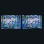 Monets Wasser-Lilien Kissenbezug<br><div class="desc">Monets Wasser-Lilien.
Besichtigen Sie bitte meinen Speicher für interessanteren Entwurf und mehr Farbeauserlesenes => zazzle.com/iwheels*</div>