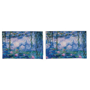 Monets Wasser-Lilien Kissenbezug