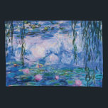 Monets Wasser-Lilien Kissenbezug<br><div class="desc">Monets Wasser-Lilien.
Besichtigen Sie bitte meinen Speicher für interessanteren Entwurf und mehr Farbeauserlesenes => zazzle.com/iwheels*</div>