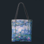 Monets Wasser-Lilien Tasche<br><div class="desc">Monets Wasser-Lilien.
Besichtigen Sie bitte meinen Speicher für interessanteren Entwurf und mehr Farbeauserlesenes => zazzle.com/iwheels*</div>