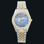 Monets Water Lilies Armbanduhr<br><div class="desc">Bitte besuchen Sie mein Geschäft für mehr interessantes Design und mehr Farbwahl. => zazzle.com/iwheels*</div>