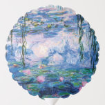 Monets Water Lilies Ballon<br><div class="desc">Bitte besuchen Sie mein Geschäft für mehr interessantes Design und mehr Farbwahl. => zazzle.com/iwheels*</div>
