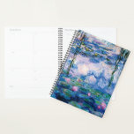 Monets Water Lilies Planer<br><div class="desc">Besuchen Sie bitte meinen Laden für interessanteres Design und mehr Farbwahl => zazzle.com/iwheels*</div>