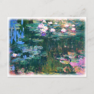 Monets Water Lilies Postkarte