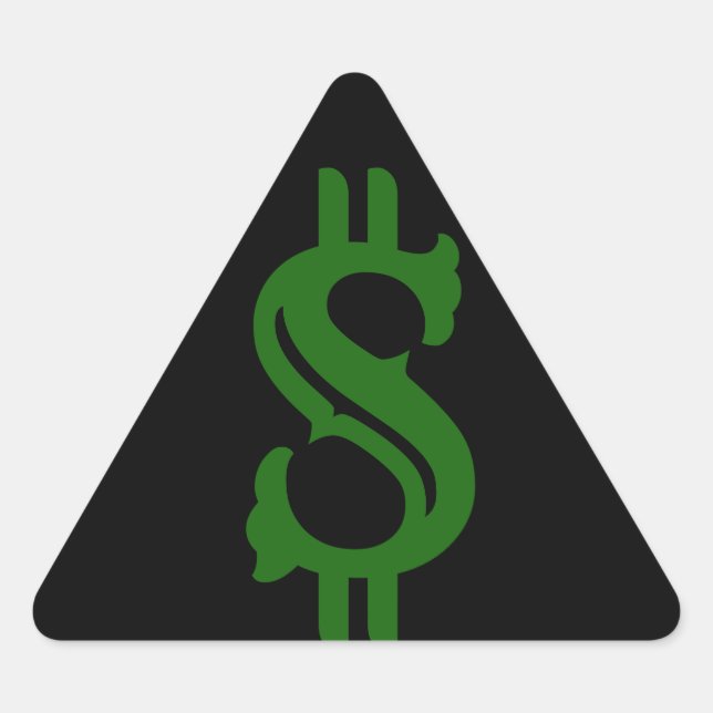 Money Hard Hat Sticker (Vorderseite)