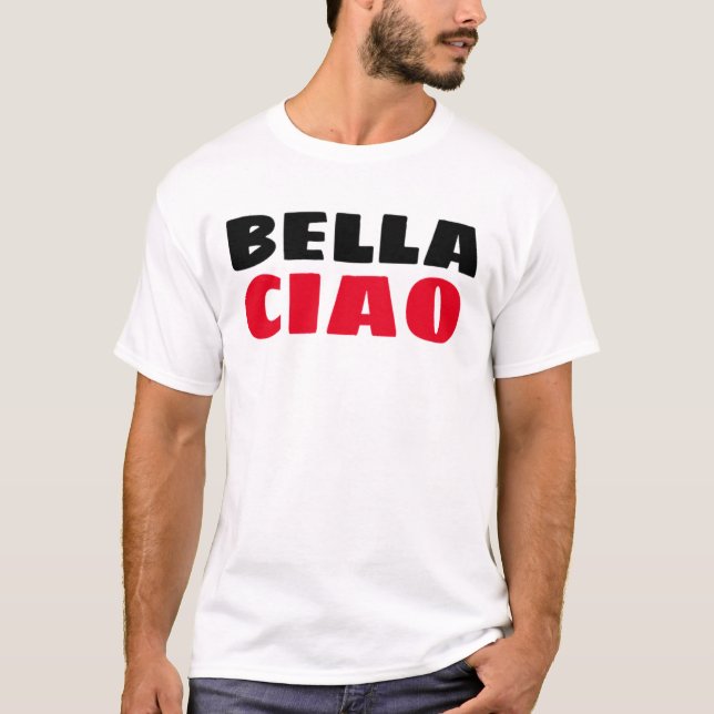 Money Heist Bella Ciao T-Shirt (Vorderseite)