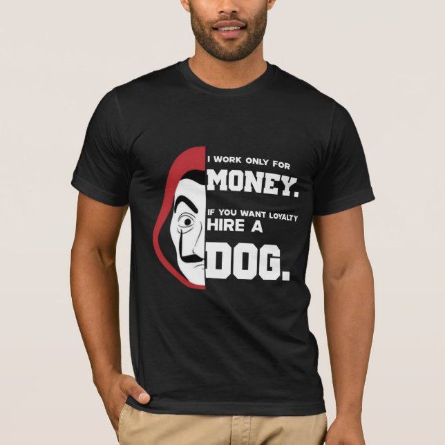 Money Heist Men T - Shirt (Vorderseite)