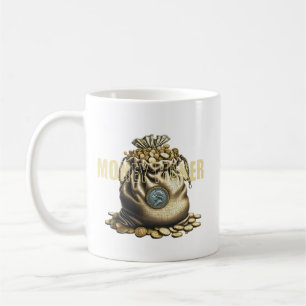 Money Maker Die Tasche Gold Kaffeetasse