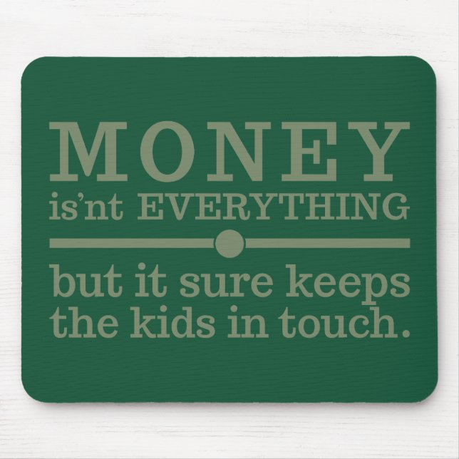 MONEY mousepad (Vorne)